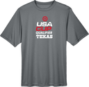 Performance Short Sleeves - USA CUP Qualifier Texas 2026 - vertical red and white