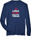 Performance Long Sleeves - USA CUP Qualifier Texas 2026 - vertical red and white