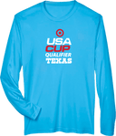 Performance Long Sleeves - USA CUP Qualifier Texas 2026 - vertical red and white