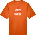 Performance Short Sleeves - USA CUP Qualifier Texas 2026 - vertical red and white