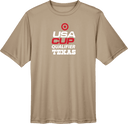 Performance Short Sleeves - USA CUP Qualifier Texas 2026 - vertical red and white