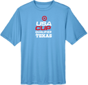 Performance Short Sleeves - USA CUP Qualifier Texas 2026 - vertical red and white