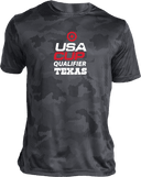 Performance Short Sleeves - USA CUP Qualifier Texas 2026 - vertical red and white