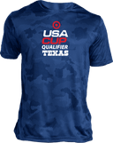 Performance Short Sleeves - USA CUP Qualifier Texas 2026 - vertical red and white