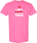 Short Sleeves - USA CUP Qualifier Texas 2026 - vertical red and white