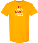 Short Sleeves - USA CUP Qualifier Texas 2026 - vertical red and white