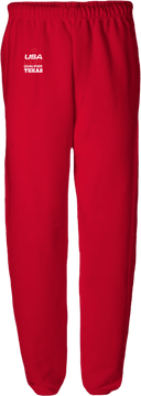 Sweatpants - USA CUP Qualifier Texas 2026 - vertical red and white