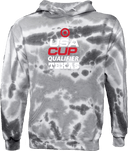 Tie-Dye Hoodies - USA CUP Qualifier Texas 2026 - vertical red and white
