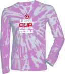 Tie-Dye Long Sleeves - USA CUP Qualifier Texas 2026 - vertical red and white