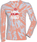 Tie-Dye Long Sleeves - USA CUP Qualifier Texas 2026 - vertical red and white