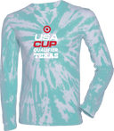 Tie-Dye Long Sleeves - USA CUP Qualifier Texas 2026 - vertical red and white