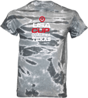 Tie-Dye Short Sleeves - USA CUP Qualifier Texas 2026 - vertical red and white