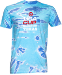 Tie-Dye Short Sleeves - USA CUP Qualifier Texas 2026 - vertical red and white