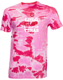Tie-Dye Short Sleeves - USA CUP Qualifier Texas 2026 - vertical red and white
