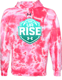 Under Armour Rival Fleece Hoodie Tie-Dye - UA Rise Girls Session l 2026