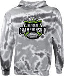 Tie-Dye Hoodies - Rise Flag Football National Championships 2026 (Cowboy Logo)