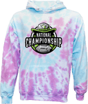 Tie-Dye Hoodies - Rise Flag Football National Championships 2026 (Cowboy Logo)