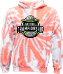 Tie-Dye Hoodies - Rise Flag Football National Championships 2026 (Cowboy Logo)