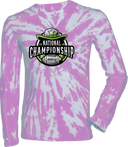 Tie-Dye Long Sleeves - Rise Flag Football National Championships 2026 (Cowboy Logo)