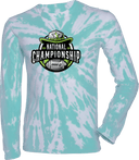 Tie-Dye Long Sleeves - Rise Flag Football National Championships 2026 (Cowboy Logo)