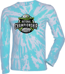 Tie-Dye Long Sleeves - Rise Flag Football National Championships 2026 (Cowboy Logo)