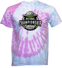 Tie-Dye Short Sleeves - Rise Flag Football National Championships 2026 (Cowboy Logo)