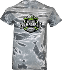 Tie-Dye Short Sleeves - Rise Flag Football National Championships 2026 (Cowboy Logo)