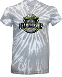 Tie-Dye Short Sleeves - Rise Flag Football National Championships 2026 (Cowboy Logo)