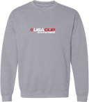Crew Sweatshirt - USA CUP Qualifier Texas 2026 - horizontal red and white