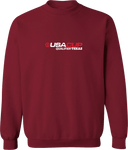 Crew Sweatshirt - USA CUP Qualifier Texas 2026 - horizontal red and white
