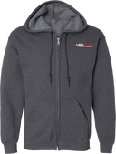 Full Zip Hoodies - USA CUP Qualifier Texas 2026 - horizontal red and white