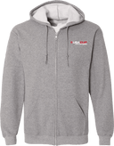 Full Zip Hoodies - USA CUP Qualifier Texas 2026 - horizontal red and white