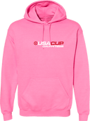 Hoodies - USA CUP Qualifier Texas 2026 - horizontal red and white