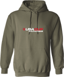 Hoodies - USA CUP Qualifier Texas 2026 - horizontal red and white