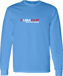 Long Sleeves - USA CUP Qualifier Texas 2026 - horizontal red and white