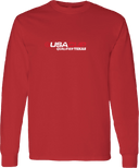 Long Sleeves - USA CUP Qualifier Texas 2026 - horizontal red and white