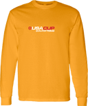 Long Sleeves - USA CUP Qualifier Texas 2026 - horizontal red and white