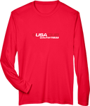 Performance Long Sleeves - USA CUP Qualifier Texas 2026 - horizontal red and white