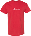 Short Sleeves - USA CUP Qualifier Texas 2026 - horizontal red and white