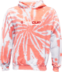 Tie-Dye Hoodies - USA CUP Qualifier Texas 2026 - horizontal red and white