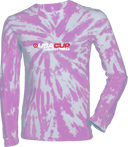 Tie-Dye Long Sleeves - USA CUP Qualifier Texas 2026 - horizontal red and white