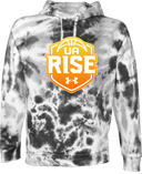 Under Armour Rival Fleece Hoodie Tie-Dye - UA Rise Girls Session l 2026 (Sunrise)