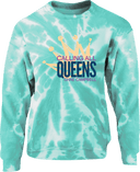 Crew Sweatshirt - Calling All Queens Invitational with Chae Campbell 2027 (Gold & Navy Blue)