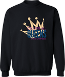 Crew Sweatshirt - Calling All Queens Invitational with Chae Campbell 2027 (Gold & Navy Blue)