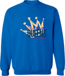 Crew Sweatshirt - Calling All Queens Invitational with Chae Campbell 2027 (Gold & Navy Blue)