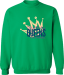 Crew Sweatshirt - Calling All Queens Invitational with Chae Campbell 2027 (Gold & Navy Blue)