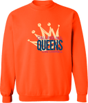 Crew Sweatshirt - Calling All Queens Invitational with Chae Campbell 2027 (Gold & Navy Blue)