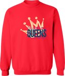Crew Sweatshirt - Calling All Queens Invitational with Chae Campbell 2027 (Gold & Navy Blue)