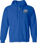 Full Zip Hoodies - Calling All Queens Invitational with Chae Campbell 2027 (Gold & Navy Blue)