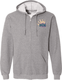 Full Zip Hoodies - Calling All Queens Invitational with Chae Campbell 2027 (Gold & Navy Blue)